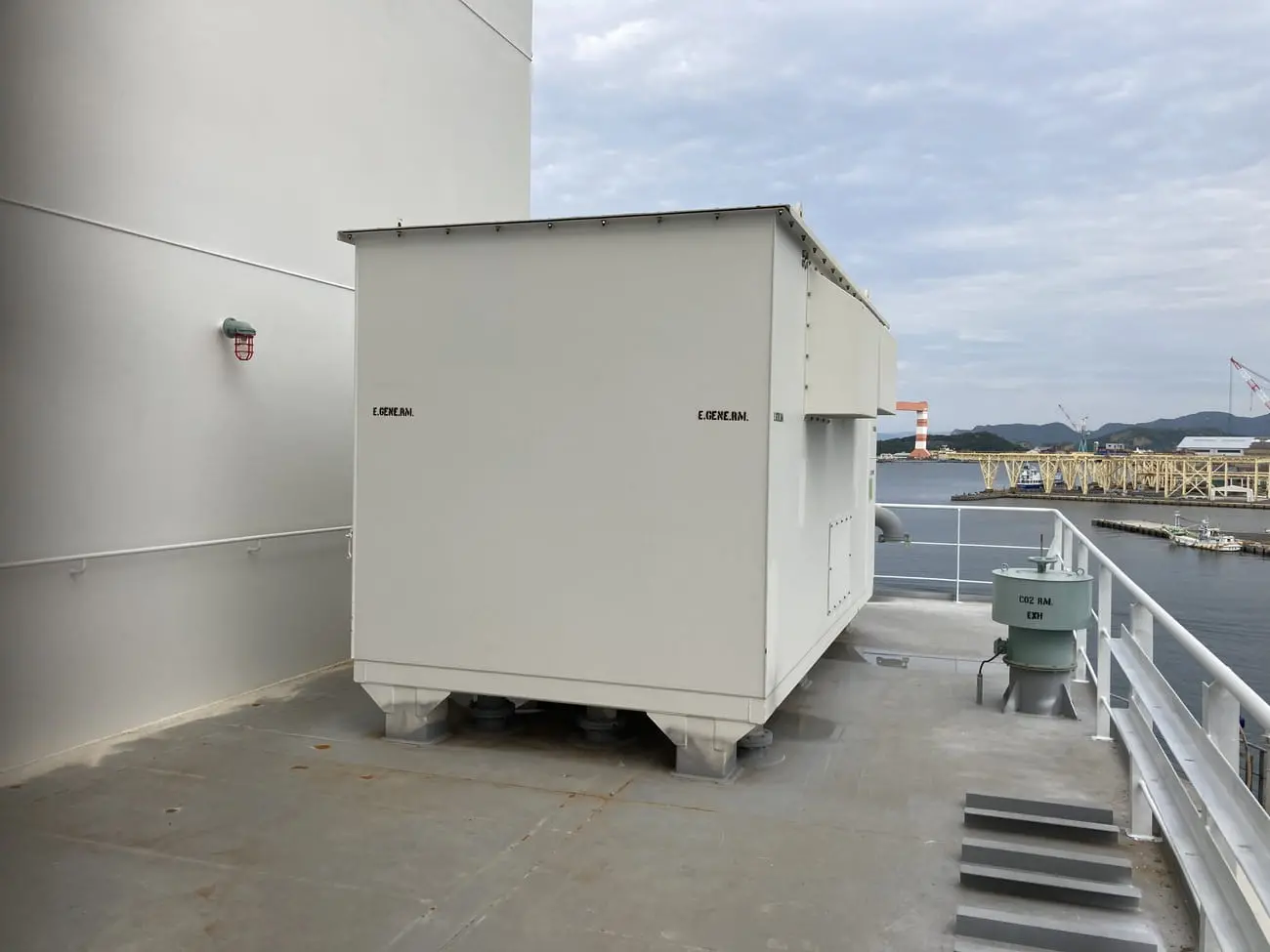 非常用発電機モジュールの画像