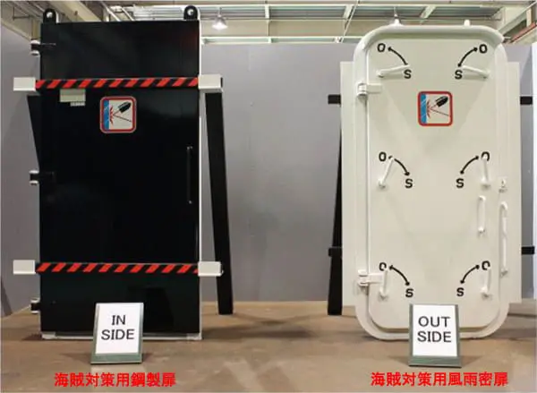 船舶用扉の画像